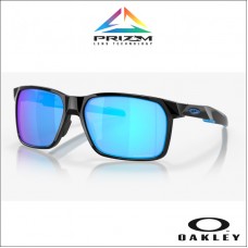 Oakley Portal X Polished Black - Lente Prizm Sapphire